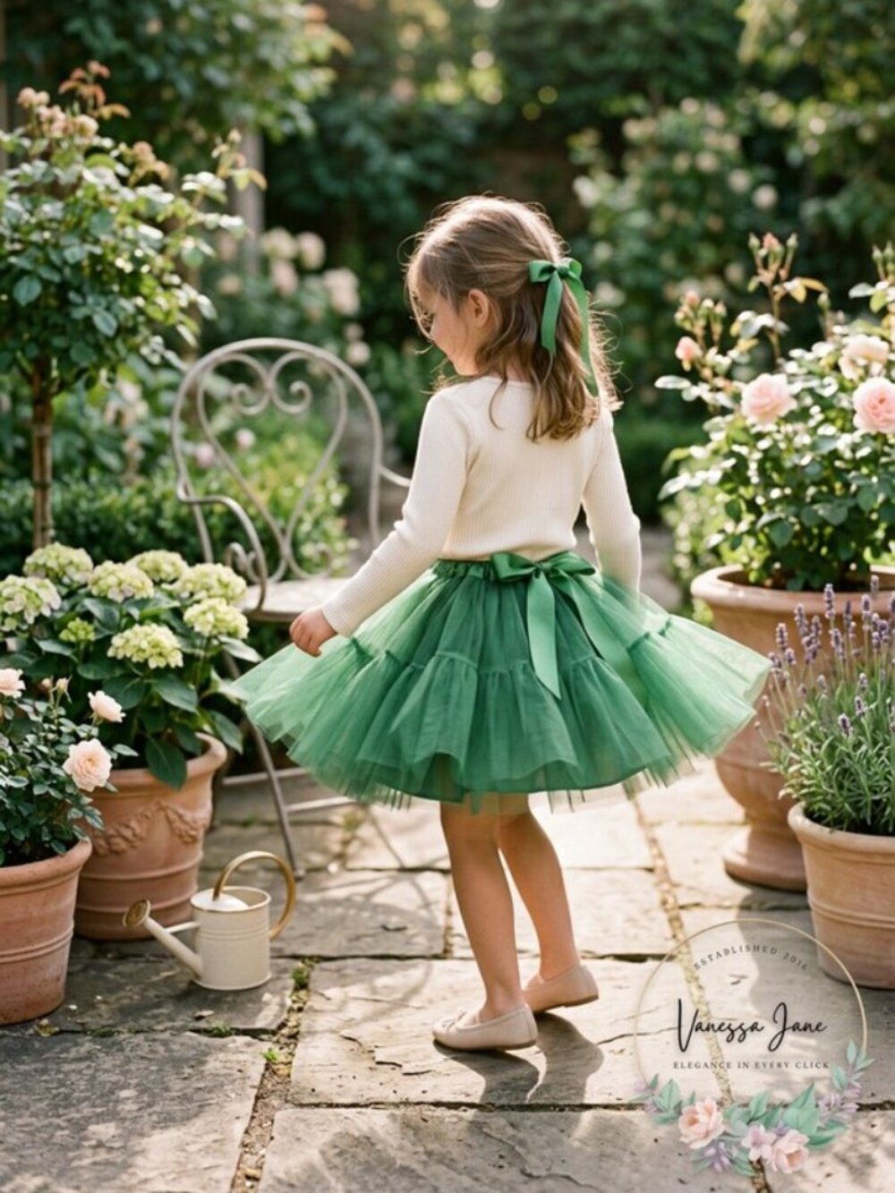 Simplicity Girls Dress-Up Ballet Tutu Skirts With Satin Bow, Size 4/5 T